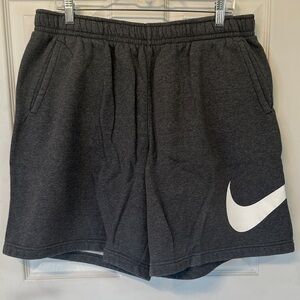 Nike Men's Charcoal Gray Athletic Shorts